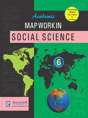 cover image of Academic Map Work in Social Science Class 6